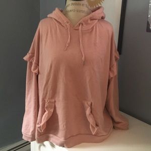 Designer Ruffle Hoodie